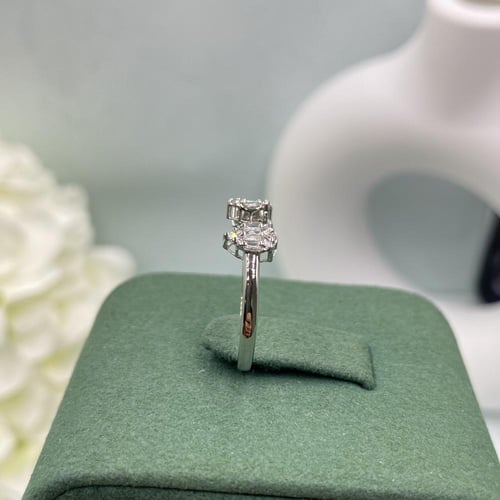 خاتم الماس ناعم بوزن 0.21 قيراط