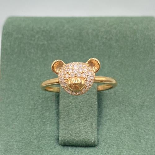 خاتم الماس اطفال بوزن 0.22 قيراط