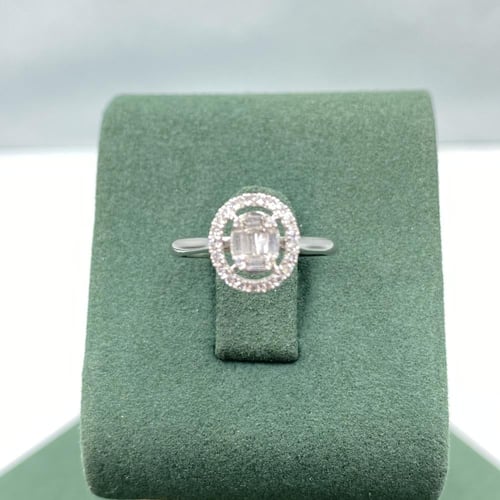 خاتم الماس ناعم بوزن 0.25 قيراط