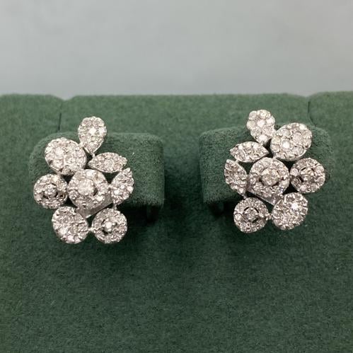 حلق الماس ناعم بوزن 1.32 قيراط