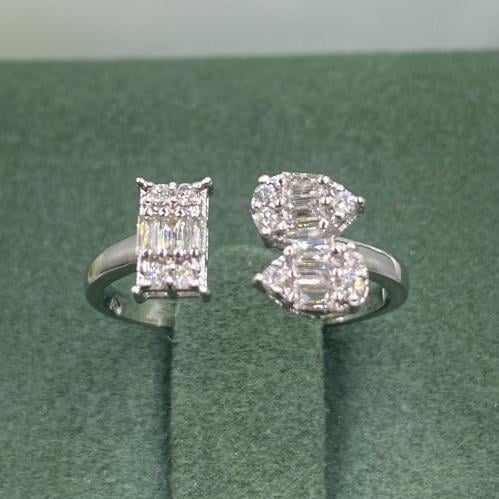 خاتم الماس تصميم كلاسيكي بوزن 0.33 قيراط