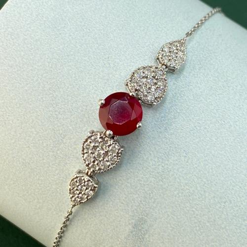 سواره الماس سلسله بوزن بوزن 0.37 قيراط