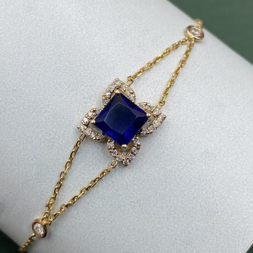 اسواره الماس سلسله بوزن بوزن 0.30 قيراط