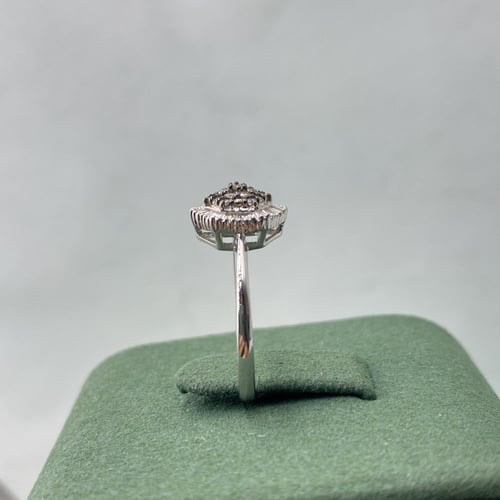 خاتم الماس ناعم بوزن 0.34 قيراط