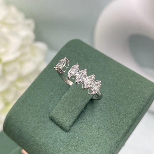 خاتم الماس ناعم بوزن 0.25 قيراط