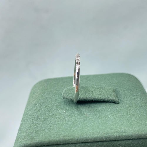 خاتم الماس تصميم كلاسيكي بوزن 0.08 قيراط