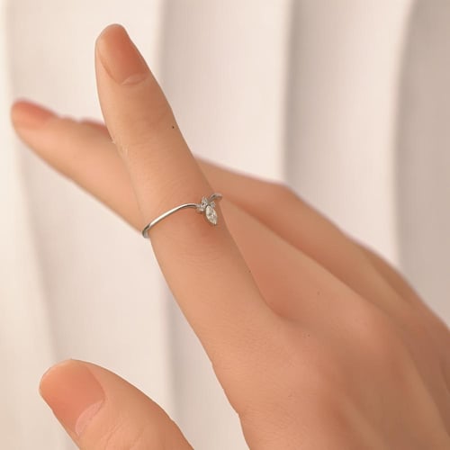 خاتم ماركيز تجميع V مفتوح