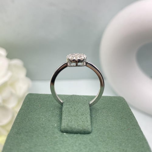 خاتم الماس ناعم بوزن 0.24 قيراط