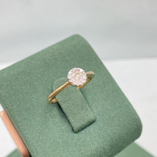 خاتم الماس بوزن 0.22 قيراط