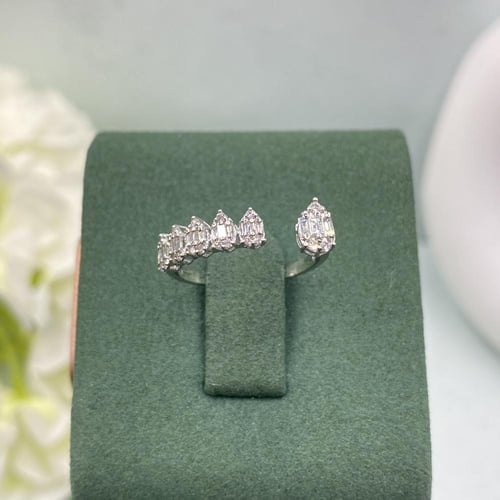 خاتم الماس ناعم بوزن 0.31 قيراط