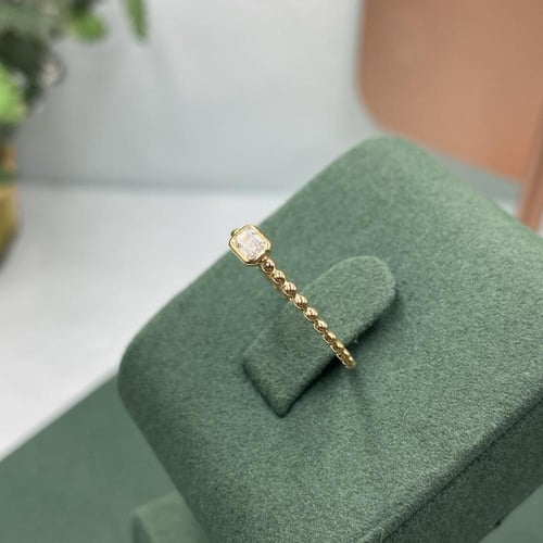 خاتم الماس ناعم تصميم حديث