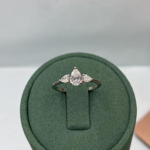 خاتم الماس سوليتير بوزن بوزن 0.67 قيراط