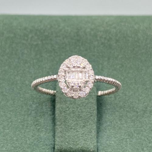 خاتم الماس بوزن 0.23 قيراط