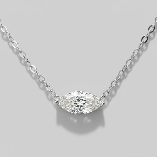 تعليقة الماس سلسة ناعم قصة ماركيز