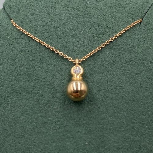 تعليقه الماس يومي بوزن 0.030 قيراط مناسبه للاهداء...