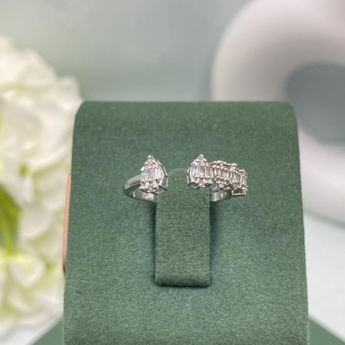 خاتم الماس ناعم بوزن 0.21 قيراط