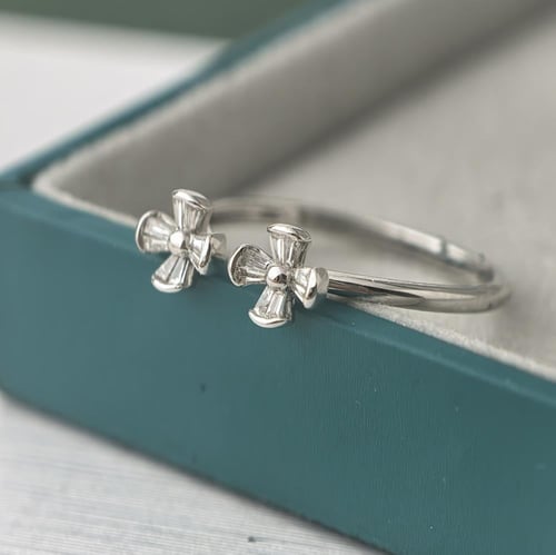 خاتم الماس مفتوح فخم