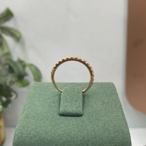 خاتم الماس ناعم تصميم حديث