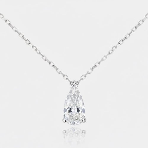 تعليقة الماس سلسلة ناعم قصة دمعة