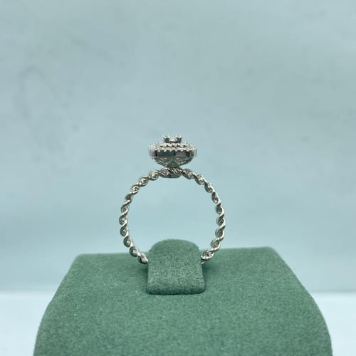 خاتم الماس ناعم بوزن 0.29 قيراط