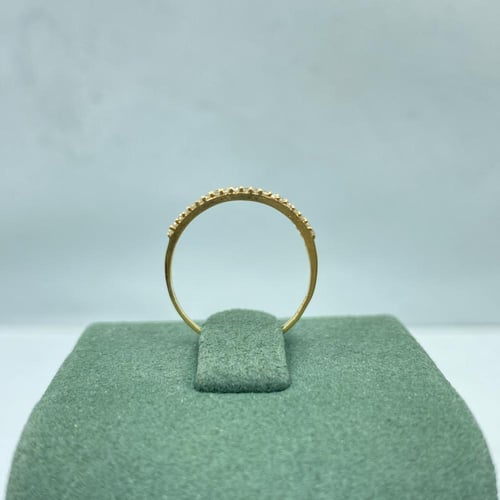 خاتم الماس ناعم بوزن 0.38 قيراط