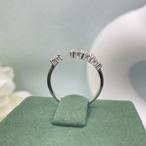 خاتم الماس ناعم بوزن 0.25 قيراط