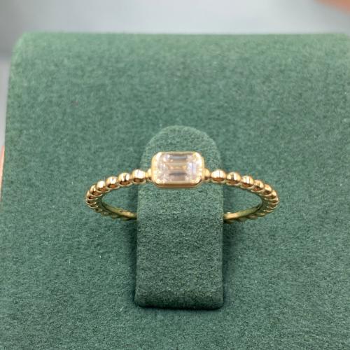 خاتم الماس ناعم تصميم حديث