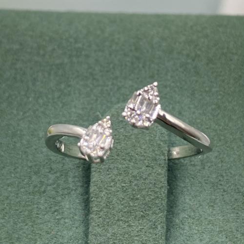 خاتم الماس تصميم كلاسيكي بوزن 0.10 قيراط