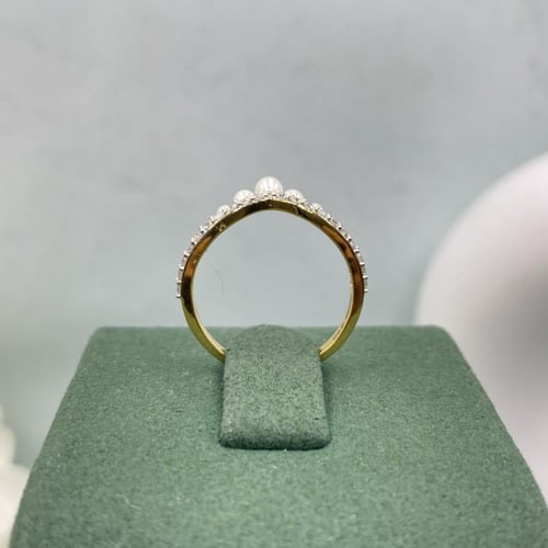 خاتم الماس تصميم كلاسيكي بوزن 0.32 قيراط