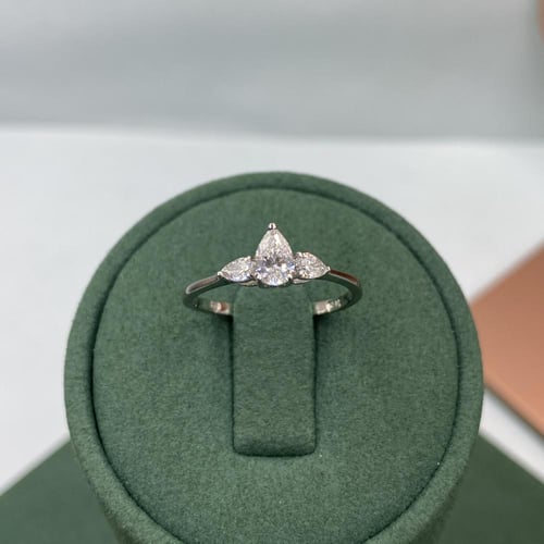 خاتم الماس سوليتير بوزن بوزن 0.53 قيراط