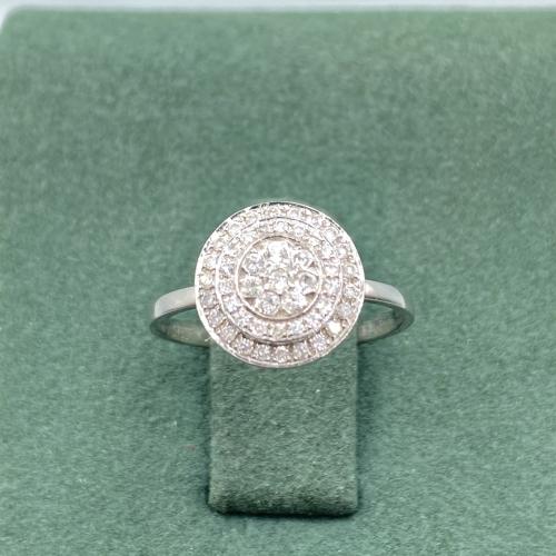 خاتم الماس ناعم بوزن 0.30 قيراط