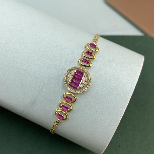 سواره الماس سلسله بوزن بوزن 0.30 قيراط