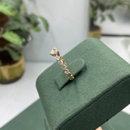 خاتم الماس تصميم ملاكايت عصري