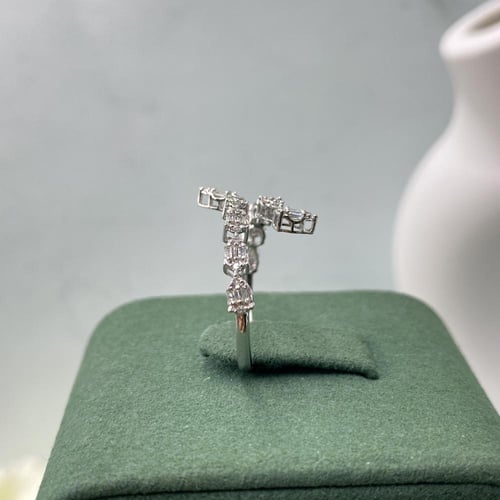 خاتم الماس تصميم كلاسيكي بوزن 0.31 قيراط