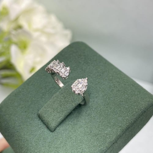 خاتم الماس ناعم بوزن 0.31 قيراط