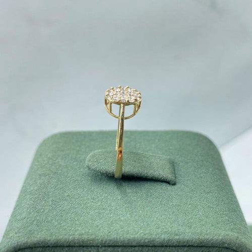 خاتم الماس تصميم كلاسيكي بوزن 0.44 قيراط