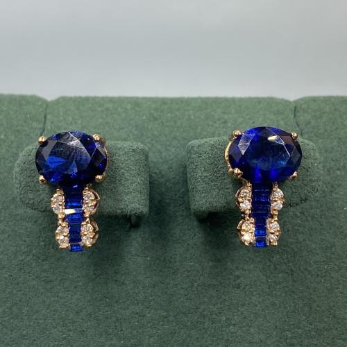 حلق الماس ناعم على حجر الزفير