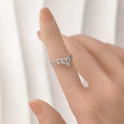 خاتم الماس ليف فاخر