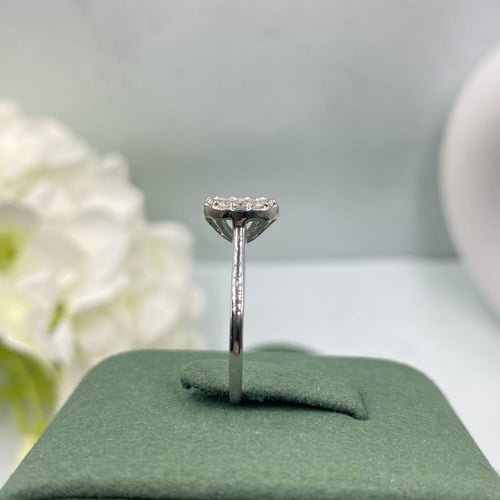 خاتم الماس ناعم بوزن 0.48 قيراط