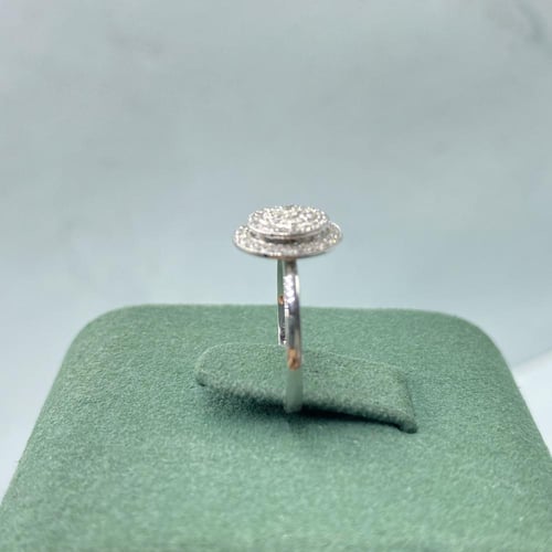 خاتم الماس ناعم بوزن 0.30 قيراط