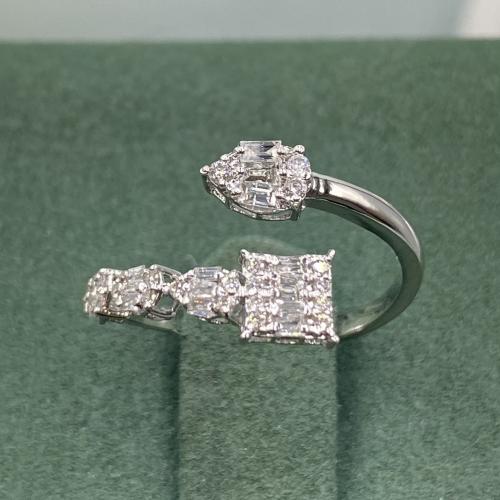 خاتم الماس تصميم كلاسيكي بوزن 0.28 قيراط