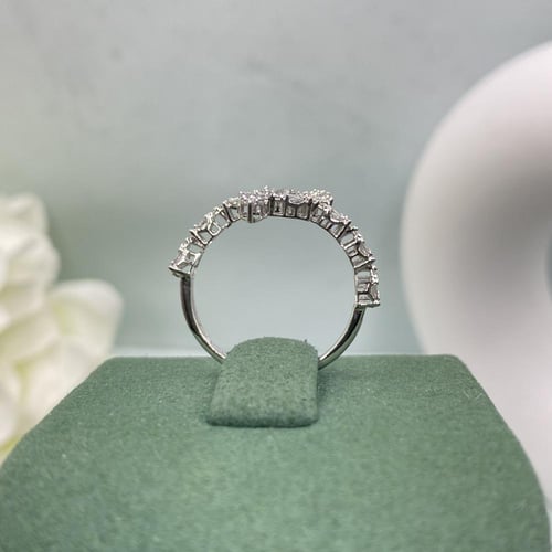 خاتم الماس تصميم كلاسيكي بوزن 0.31 قيراط