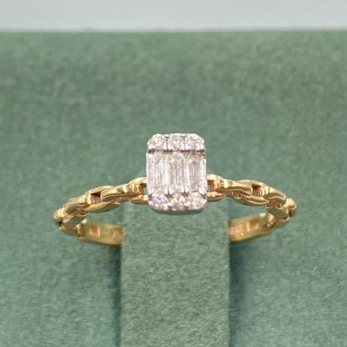 خاتم الماس بوزن 0.11 قيراط