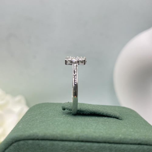 خاتم الماس تصميم كلاسيكي بوزن 0.33 قيراط