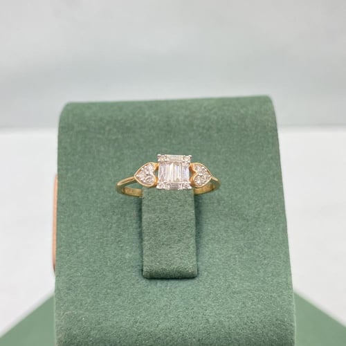 خاتم الماس بوزن 0.31 قيراط