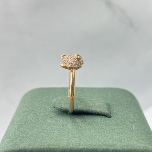 خاتم الماس اطفال بوزن 0.22 قيراط