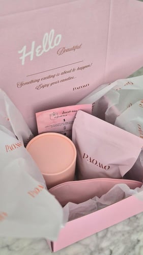 هدية شمعة الجسم