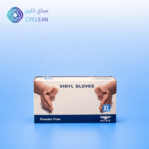 جونتي - قفازات - كبير - شفاف - 100 حبة