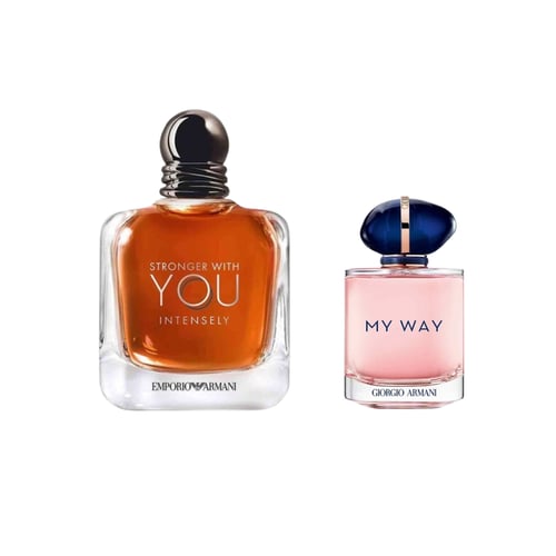 بندل من جورجيو ارماني - عطر ماي واي و عطر سترونغر...