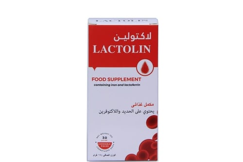 لاكتولين والحديد (Iron + Lactoferrin) – مكمل غذائي...